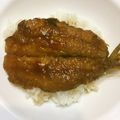 hkkn's cooksnap of when they made ☆さんま（いわし）の蒲焼☆甘辛～♪.