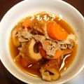 ♪もも♪♪'s cooksnap of when they made 大根と豚の煮物.