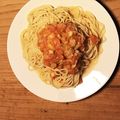 blueandsun's cooksnap of when they made ひんやりトマトスパゲッティ.