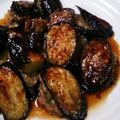 クック6DDPP8☆'s cooksnap of when they made なすの豚挽き肉サンド焼き〜照り焼き風.