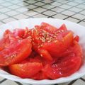 クック27BKNZ☆'s cooksnap of when they made 冷やしトマトのナムル風★.