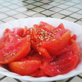 クック27BKNZ☆'s cooksnap of when they made 冷やしトマトのナムル風★.