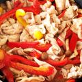 料理★勉強中's cooksnap of when they made パプリカと豚肉の中華炒め.