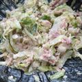 子供ネギ星人's cooksnap of when they made レンジで簡単！ キャベツのツナマヨサラダ.