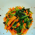 あちたんまん！'s cooksnap of when they made ✿ほうれん草の海苔ごま干しえび和え✿.