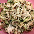 クック9D2TM6☆'s cooksnap of when they made 胡瓜とささみと梅の柚子ポンがけ☆彡.