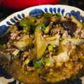 進撃のチンさん's cooksnap of when they made 身近な食材で★お家で本格！究極の麻婆茄子.