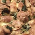 涼月花's cooksnap of when they made ロース肉の大葉巻き☆チーズ乗せ.
