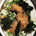 miki1308's cooksnap of when they made マグロ*オクラ*山芋のネバネバ丼★★.
