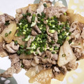 モモあき's cooksnap of when they made 味ぽん　豚肉と大根のさっぱり炒め.
