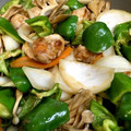 ☆megunyan☆'s cooksnap of when they made 簡単！鶏モモ肉とピーマンの甘辛炒め.