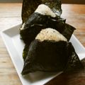 花時計咲いた's cooksnap of when they made 菜飯おむすび(玄米).