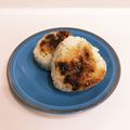 ❁Abake❁'s cooksnap of when they made ごまみそおにぎり弁当.