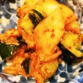 Rちゃむ♪'s cooksnap of when they made 包丁いらずで簡単☆きゅうりのオイキムチ.