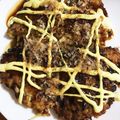 takataka☆'s cooksnap of when they made 節約★冷や飯★絶品【ご飯deお好み焼き】.