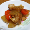 chamame☆'s cooksnap of when they made 皮付き大根と鶏の煮物♪簡単.