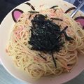 みーみ☆ミ's cooksnap of when they made 子供とランチに　簡単☆たらこパスタ.