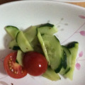 ルルルるか☆'s cooksnap of when they made きゅうりとトマトのポン酢粒マスタード和え.