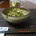 ダイナマイト漆黒's cooksnap of when they made さつまいもの茎とあぶら揚げの煮びたし.
