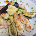 たすくμ's cooksnap of when they made 鶏肉と茄子の揚げだしそうめん.