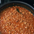 shimoppu's cooksnap of when they made 簡単本格的☆母直伝ミートソース.