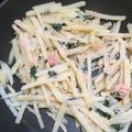 B☆Y's cooksnap of when they made 大葉香る！じゃが芋と明太子のバター炒め.
