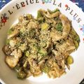 mocokyoco's cooksnap of when they made 豚肉とオクラとキノコのおろしポン酢炒め.