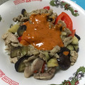 みー３２'s cooksnap of when they made 濃厚で旨ウマ！豚となすのピリ辛ごまだれ丼.