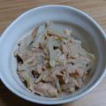 ろばお＆ひつえ's cooksnap of when they made レンジだけで簡単副菜♥もやしナムル.