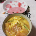 えりりんちゃん♡'s cooksnap of when they made ほうれん草と麩の卵とじ.