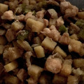 りーとぽん's cooksnap of when they made さつまいもと鶏肉のコロコロ中華炒め♪.