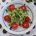 ﾁｲﾁｬﾝﾏﾏ's cooksnap of when they made クリームチーズとかいわれ大根の和風サラダ.