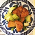 etuo's cooksnap of when they made ビタミン豊富☆チンゲン菜とさつま揚げ炒め.
