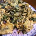 イチゴちゃんまま❁'s cooksnap of when they made オカワカメの天ぷら.