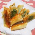いずもずも's cooksnap of when they made 材料少なく簡単！揚げないささみ春巻き.