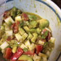 ダサコ's cooksnap of when they made アボカドとトマトと長芋の柚子胡椒和え.