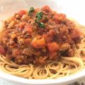 Superlittleboo's cooksnap of when they made 基本のミートソース☆トマトソース.