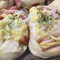 めめめ７'s cooksnap of when they made 【初級】HBで作る♪ベーコンロールパン.