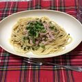 ちゃ顧問's cooksnap of when they made 和風　ツナ柚子胡椒パスタ.