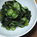 ヒミツ★'s cooksnap of when they made きゅうりとワカメの酢の物.