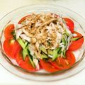 くまネコッコ's cooksnap of when they made 冷凍サラダチキンで簡単！バンバンジー.