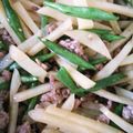 クックモランド's cooksnap of when they made 絹さや&ジャガイモ☆シャキシャキごま和え.