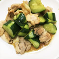 みい56's cooksnap of when they made 鶏ももときゅうりのさっぱり炒め.