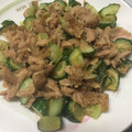 みりちゃん♪'s cooksnap of when they made シーチキンときゅうりの塩炒め.