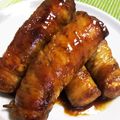 茜音＊'s cooksnap of when they made 厚揚げの豚肉巻き.