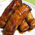 茜音＊'s cooksnap of when they made 厚揚げの豚肉巻き.