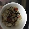 ma___111's cooksnap of when they made 簡単！カリカリ梅と塩昆布の混ぜご飯.
