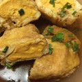 camellia39's cooksnap of when they made レンジで簡単！卵と油揚げの甘辛煮.