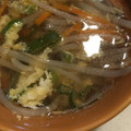 ＫＩＣＫ's cooksnap of when they made ほっ♪もやしと卵の中華スープ☆.