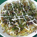 しおとも's cooksnap of when they made 野菜とたまごのお好み焼き風！？.